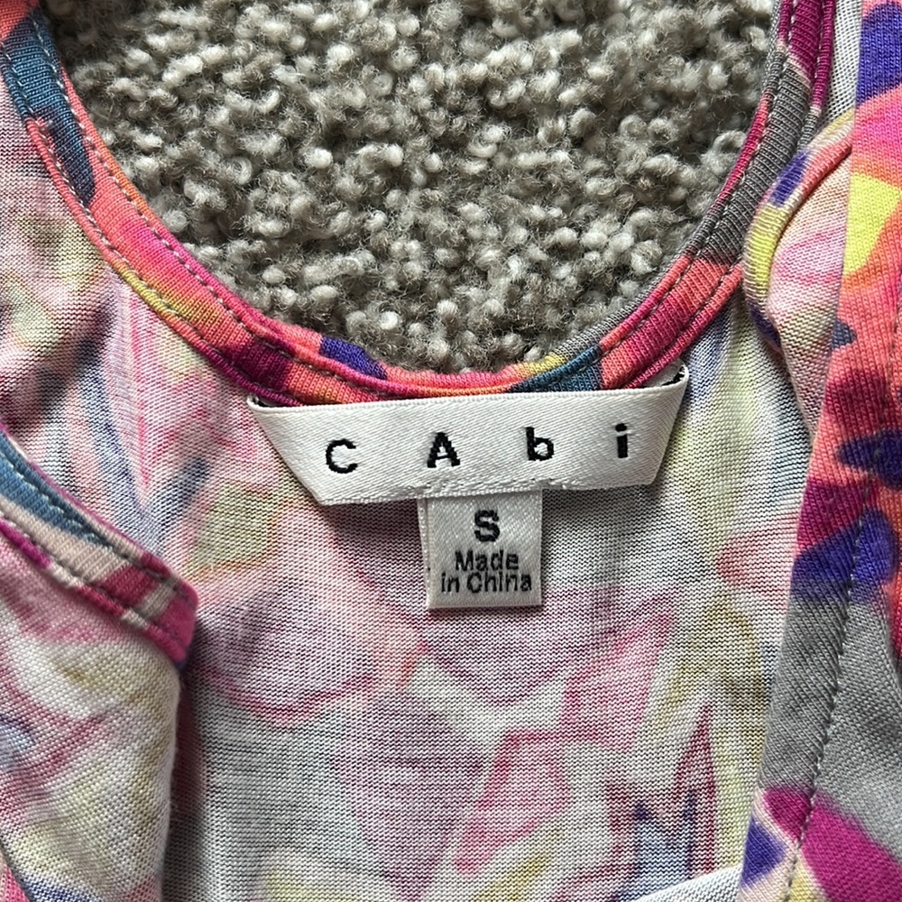 CAbi mini dress/long top size S - Picture 2 of 5